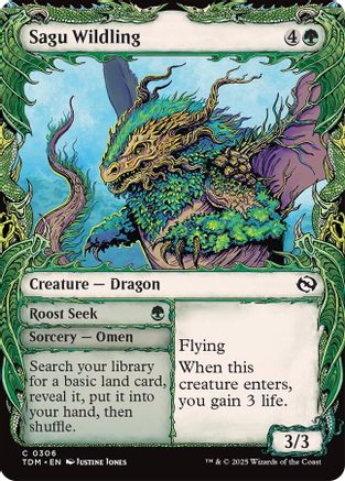 Sagu Wildling (Showcase) (TDM-306) (Foil)