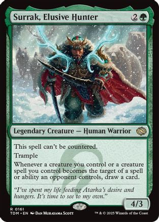 Surrak, Elusive Hunter (TDM-161) (Foil)