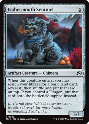 Embermouth Sentinel (TDM-242) (Foil)