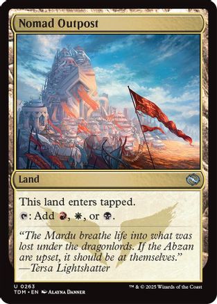 Nomad Outpost (TDM-263) (Foil)