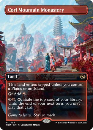 Cori Mountain Monastery (Borderless) (TDM-393)