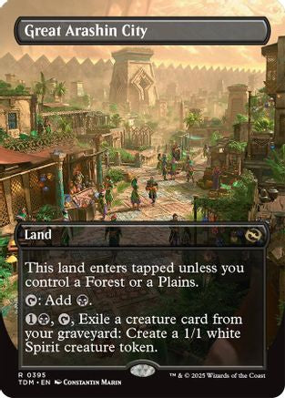 Great Arashin City (Borderless) (TDM-395) (Foil)