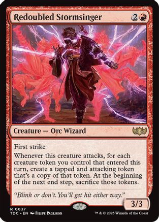 Redoubled Stormsinger (TDC-037)