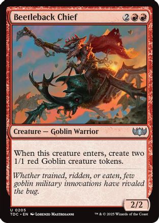 Beetleback Chief (TDC-205)