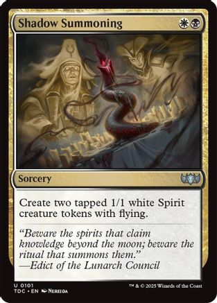 Shadow Summoning (TDC-101)