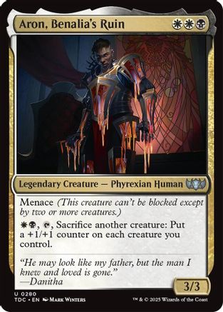 Aron, Benalia's Ruin (TDC-280)