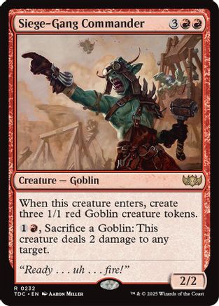 Siege-Gang Commander (TDC-232)