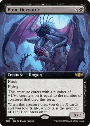 Bone Devourer (Extended Art) (TDC-066)