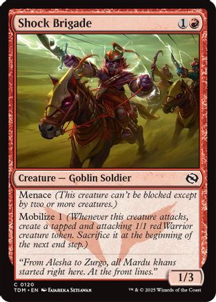 Shock Brigade (TDM-120) (Foil)