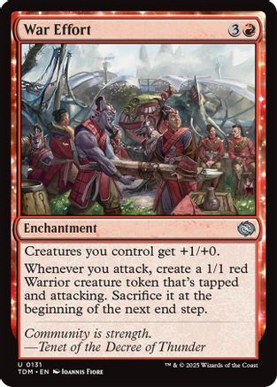 War Effort (TDM-131) (Foil)