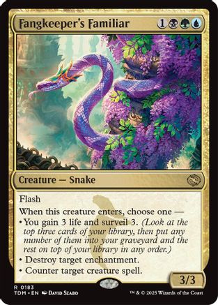 Fangkeeper's Familiar (TDM-183) (Foil)