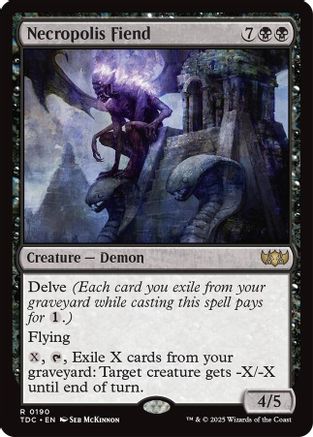 Necropolis Fiend (TDC-190)