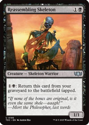 Reassembling Skeleton (TDC-195)