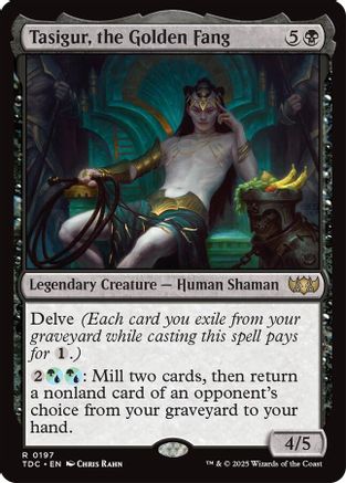 Tasigur, the Golden Fang (TDC-197)