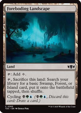 Foreboding Landscape (TDC-365)