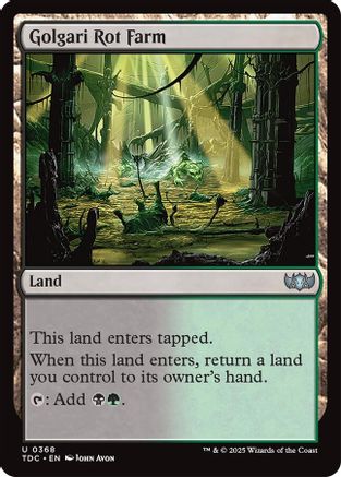 Golgari Rot Farm (TDC-368)