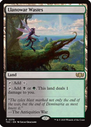 Llanowar Wastes (TDC-376)