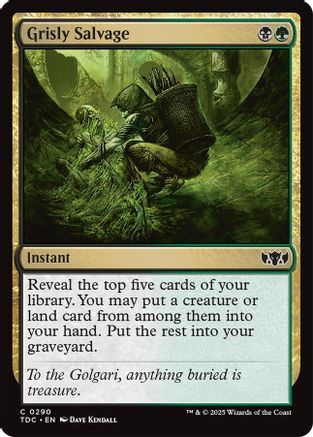 Grisly Salvage (TDC-290)
