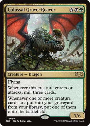 Colossal Grave-Reaver (TDC-050)