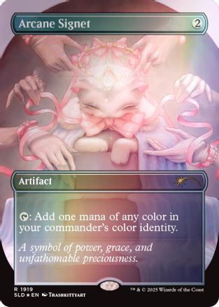 Arcane Signet (1919) (Rainbow Foil) (SLD-1919)