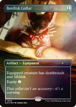 Basilisk Collar (1920) (Rainbow Foil) (SLD-1920)