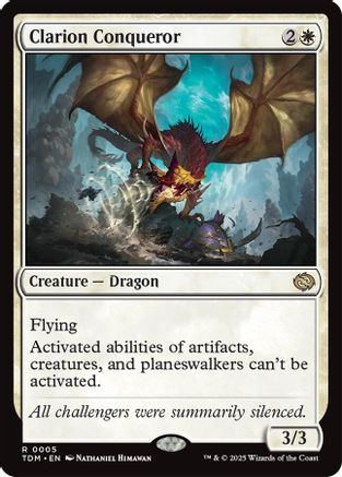 Clarion Conqueror (TDM-005)