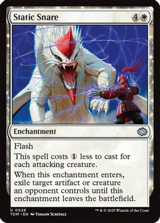 Static Snare (TDM-026) (Foil)