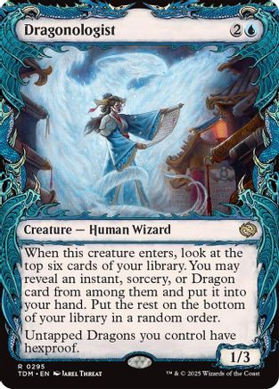 Dragonologist (Showcase) (TDM-295) (Foil)