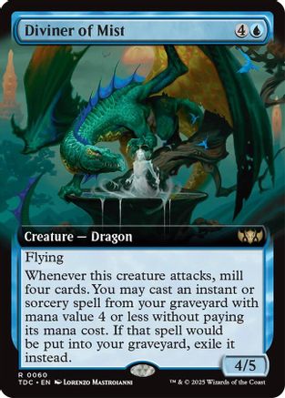 Diviner of Mist (Extended Art) (TDC-060)