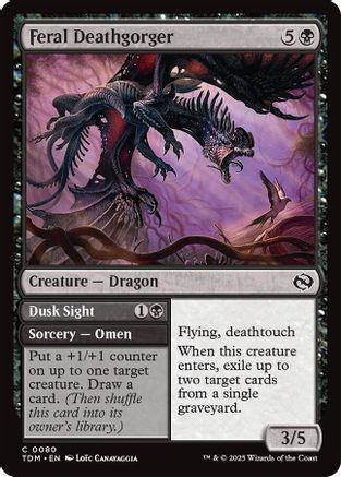 Feral Deathgorger (TDM-080) (Foil)