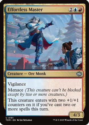 Effortless Master (TDM-181) (Foil)