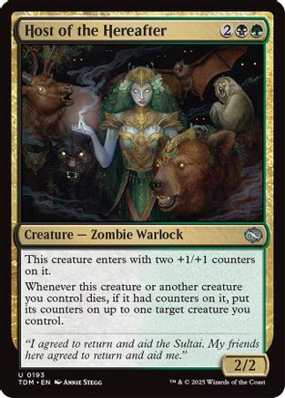 Host of the Hereafter (TDM-193) (Foil)