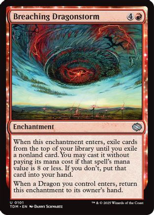 Breaching Dragonstorm (TDM-101) (Foil)