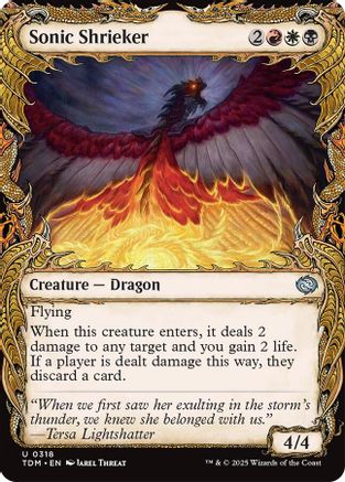 Sonic Shrieker (Showcase) (TDM-318) (Foil)