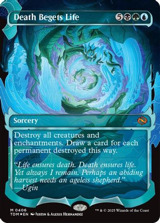 Death Begets Life (Showcase) (TDM-406) (Foil)