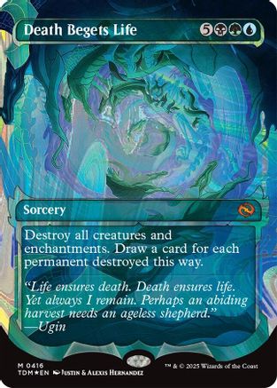Death Begets Life (Showcase) (Halo Foil) (TDM-416)