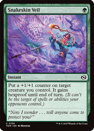 Snakeskin Veil (TDM-159) (Foil)