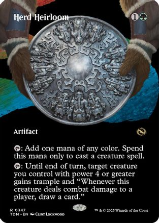 Herd Heirloom (Borderless) (TDM-347) (Foil)