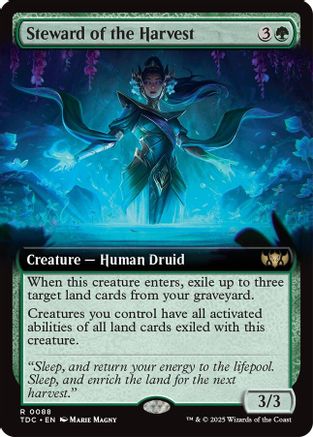 Steward of the Harvest (Extended Art) (TDC-088)