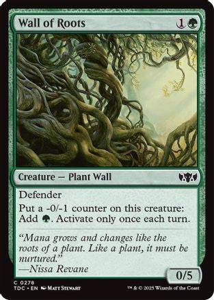 Wall of Roots (TDC-278)
