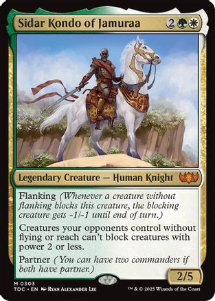 Sidar Kondo of Jamuraa (TDC-303)