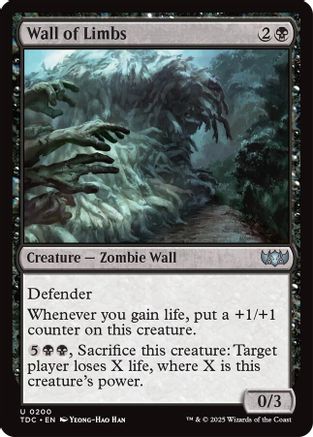 Wall of Limbs (TDC-200)