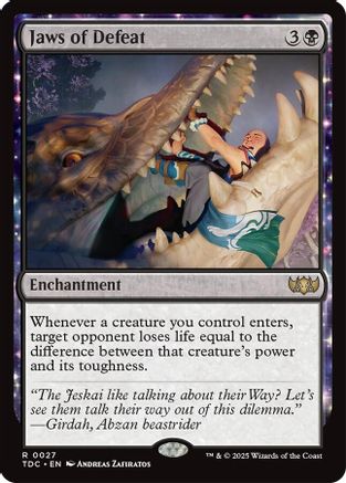 Jaws of Defeat (TDC-027)