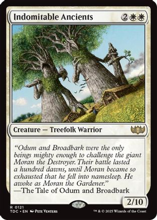 Indomitable Ancients (TDC-121)
