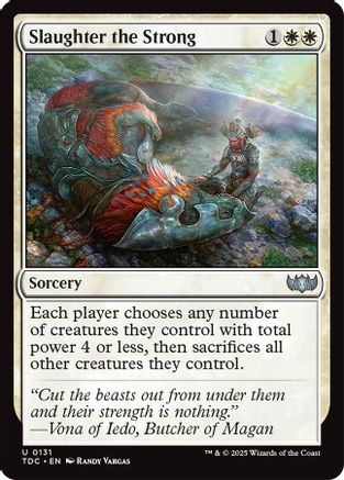 Slaughter the Strong (TDC-131)