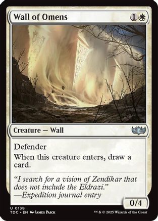 Wall of Omens (TDC-138)