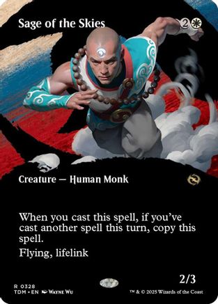 Sage of the Skies (Borderless) (TDM-328) (Foil)