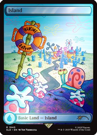 Island (1940) (Rainbow Foil) (SLD-1940) (Full Art)