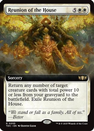 Reunion of the House (Extended Art) (TDC-055)