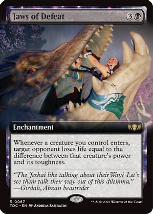 Jaws of Defeat (Extended Art) (TDC-067)